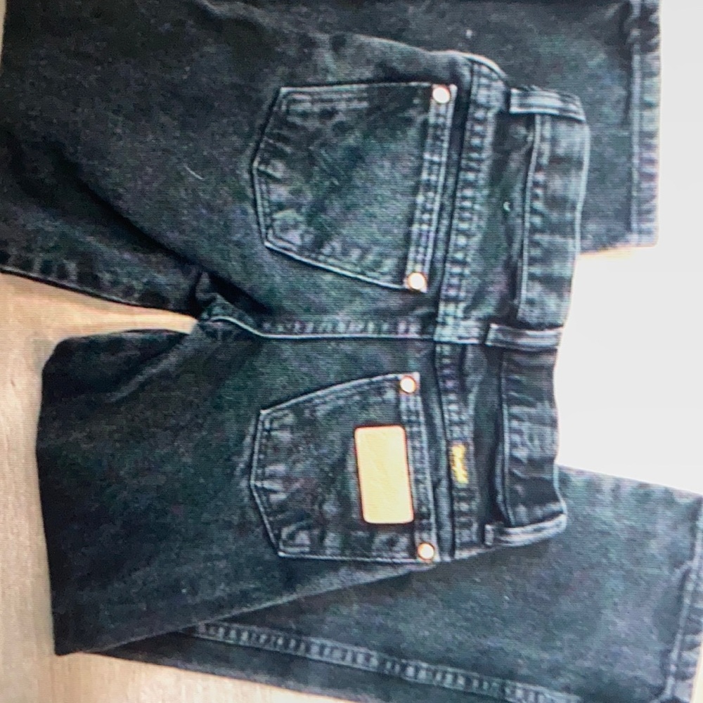 Black Wrangler Jeans size Youth 9 Regular Bootcut